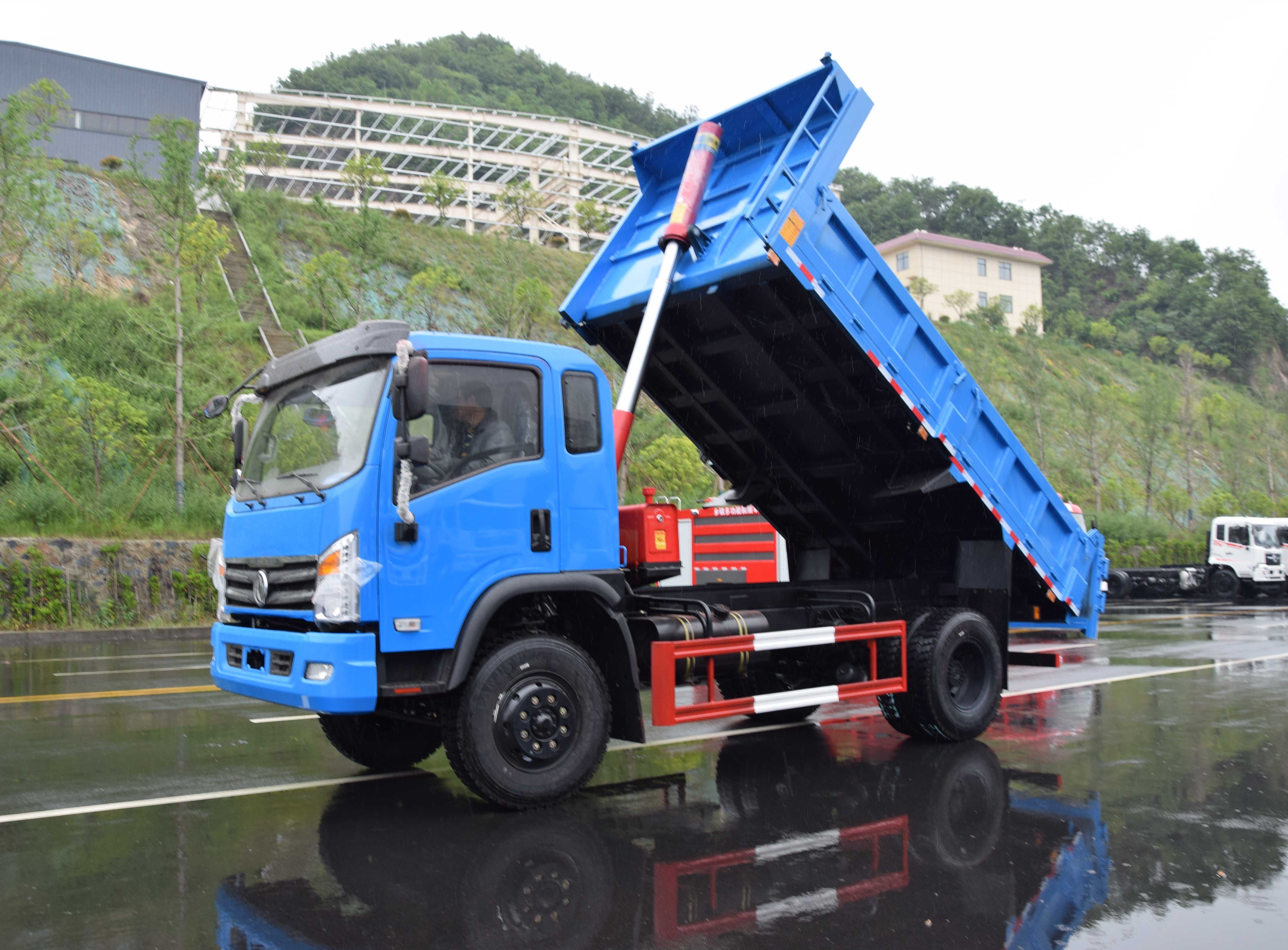 High-Clearance Tipping Bed SharpPoint 240 Cab 4x4 Dump Truck 